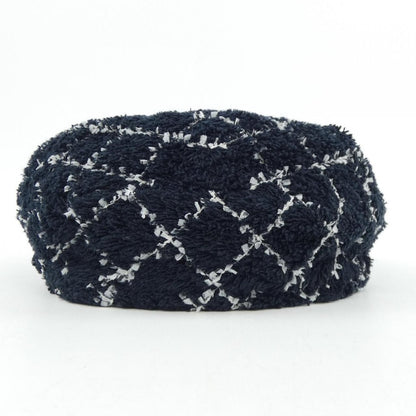 Chanel Cap Cotton White Navy — view 4