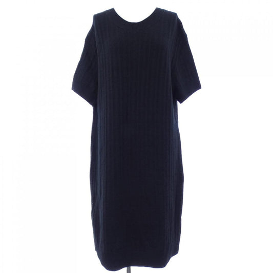 Hermes Motif Dress Black 44