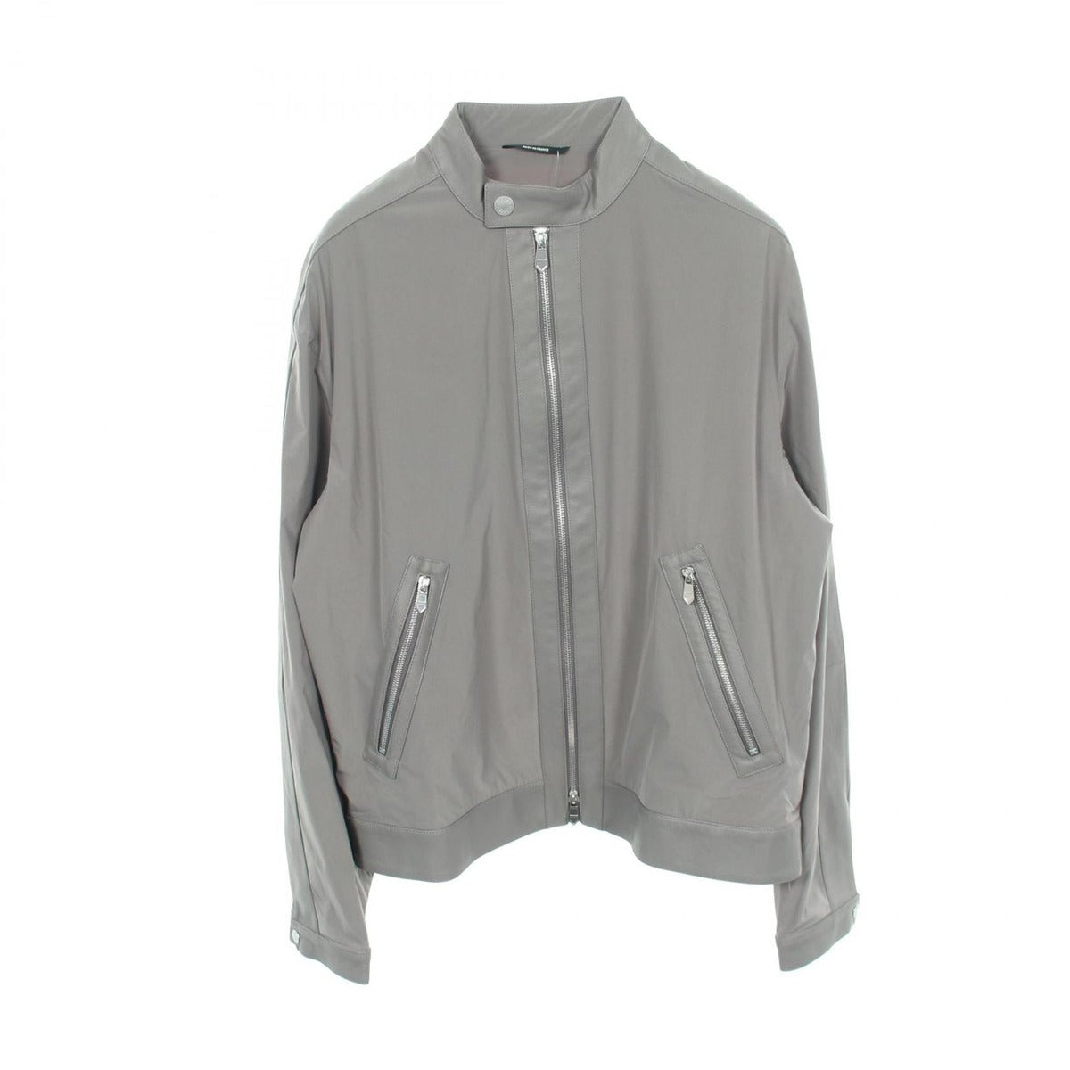 Hermes Button Jacket Nylon Leather
