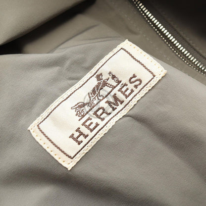 Hermes Button Jacket Nylon Leather — view 3