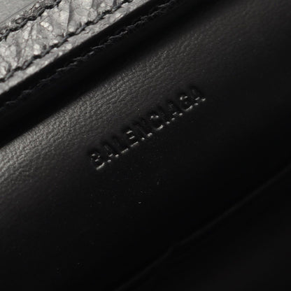 Balenciaga Shoulder Bag City Black Leather le Chain Wallet — view 4