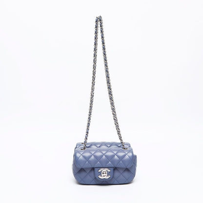 Chanel Shoulder Bag Twin Classic Mini Quilted Lambskin
