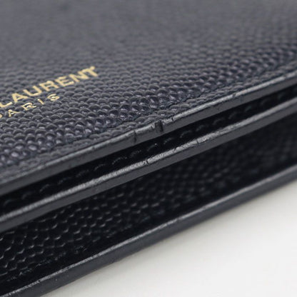 Saint Laurent Card Case 361730 Business Card Holder Leather Men's