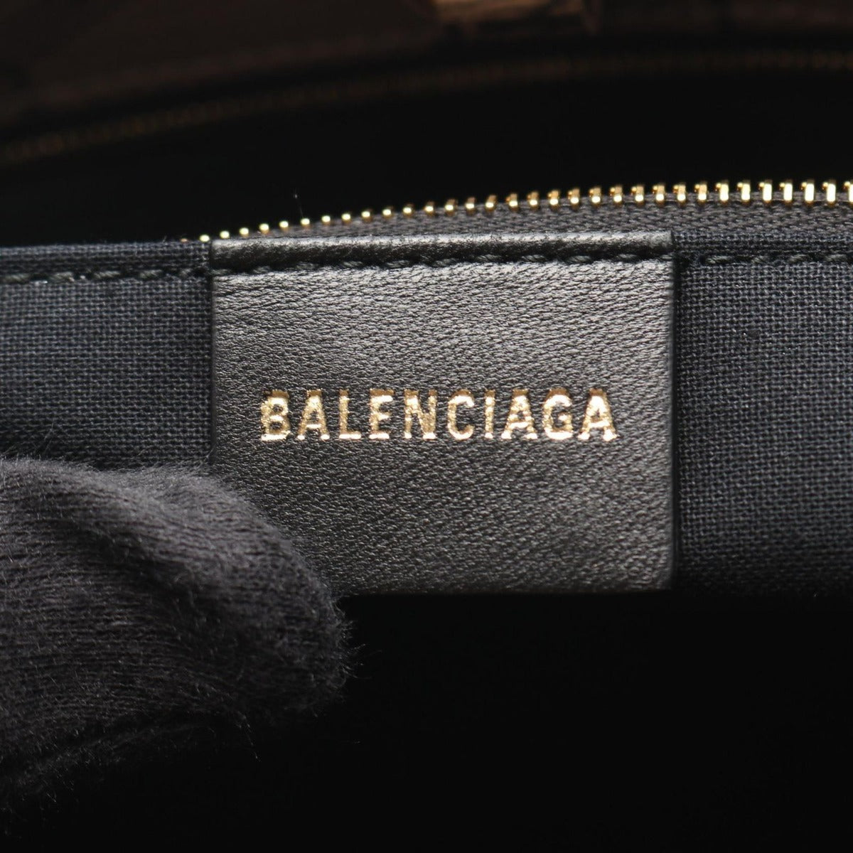 Balenciaga Tote Bbmonogram Brown Large — view 4