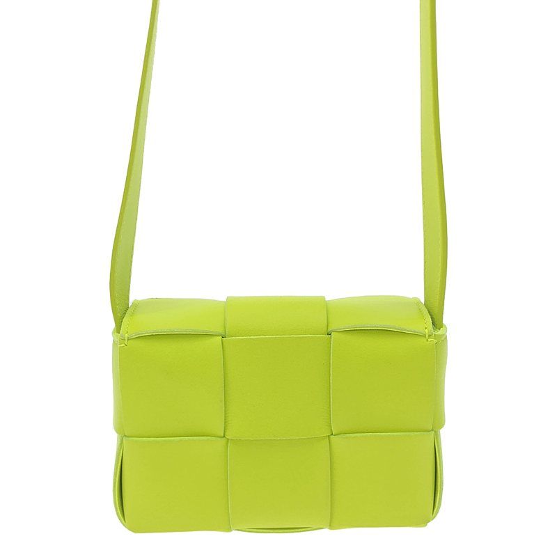Bottega Veneta - Candy Cassette Cross Body Bag - Light Green - Women