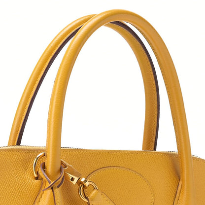 Hermes Bolide 35 Handbag Shoulder Bag Courchevel Jeanne Jaune (gold Hardware)