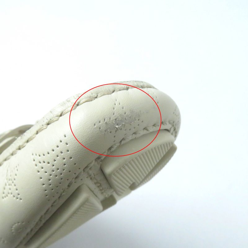 Louis Vuitton 2023 1achau Gloria Line Monogram Perforated Ribbon Design Leather