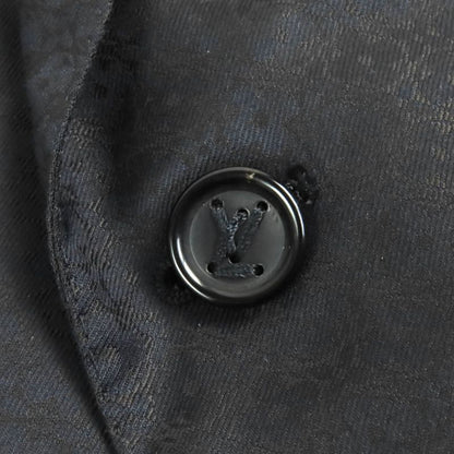 Louis Vuitton 2023 Hofj8w 100% Wool PONT NEUF FIT Allover Peaked Lapel Single