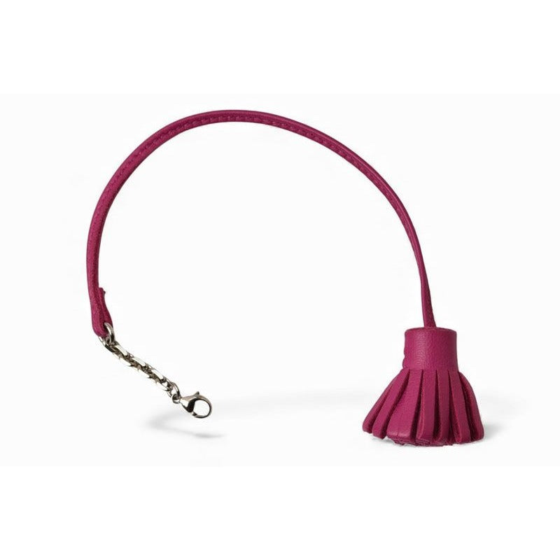 Hermes Bookmark Charm Carmencita Grand Pompon 23 Pink