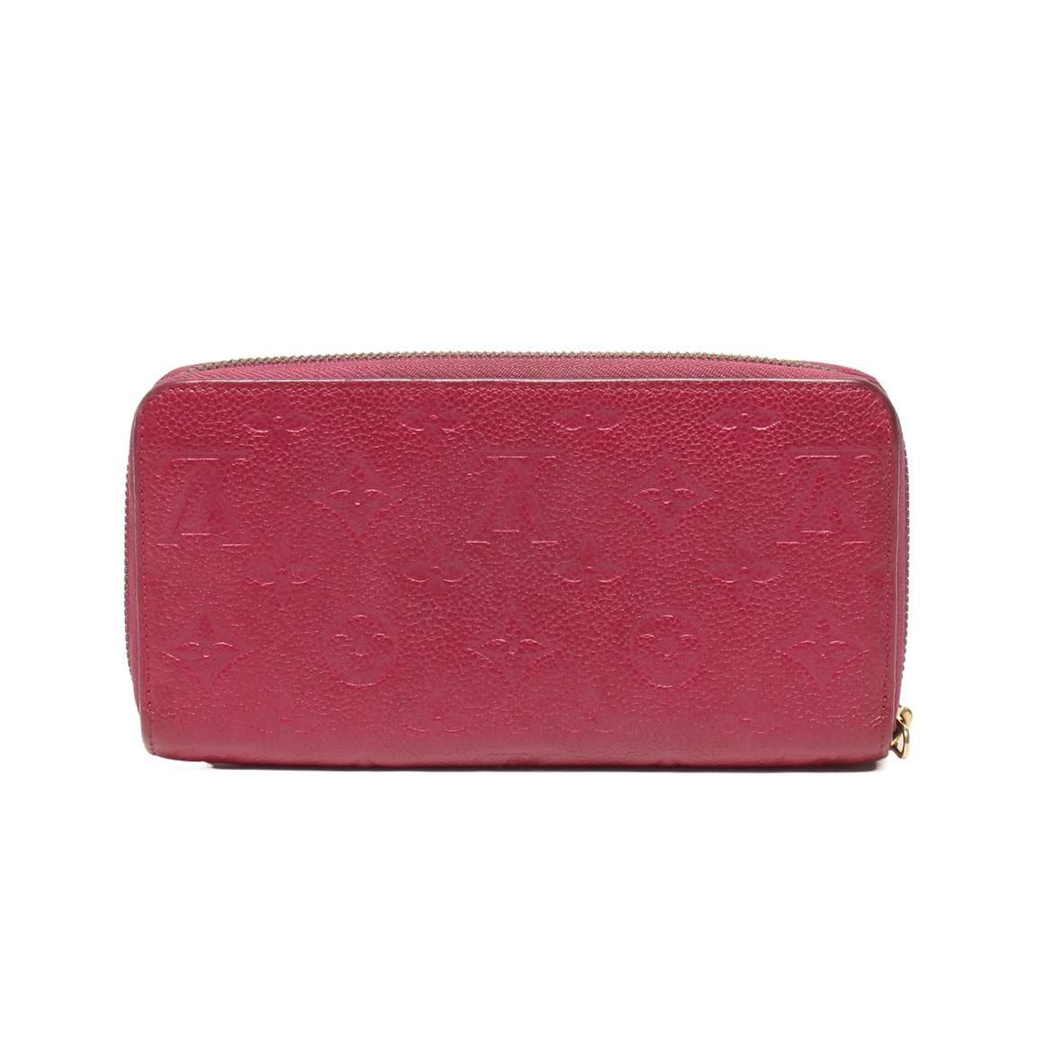 Louis Vuitton Zip Around Wallet Zippy Monogram Bordeaux — view 2