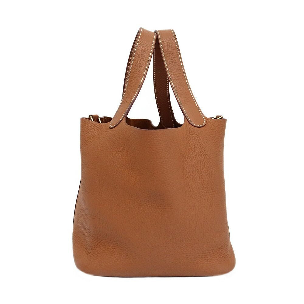 Hermes Picotin Lock MM Handbag Gold Manufactured