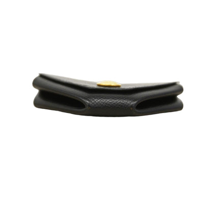 Hermes Coin Case Levain Calte Courchevel Black Gold — view 2