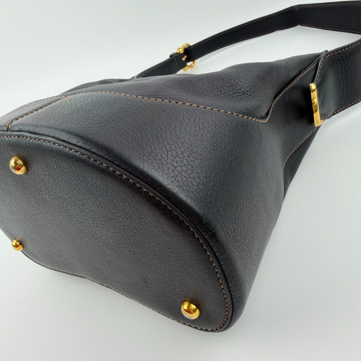 Loewe Shoulder Bag Black Leather Vintage — view 10