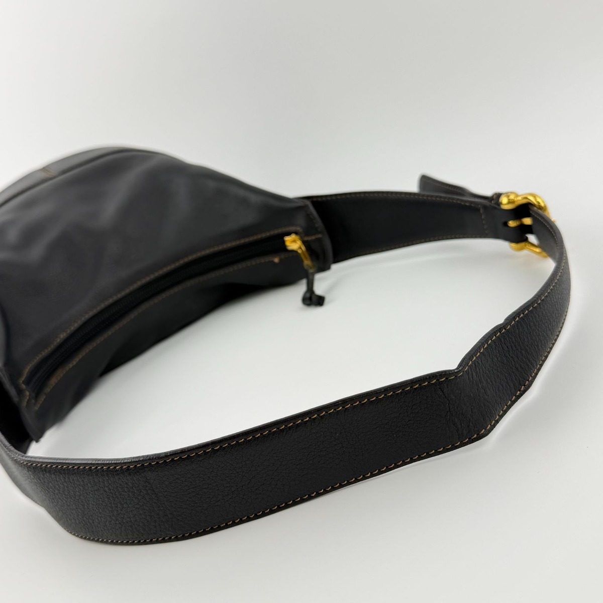 Loewe Shoulder Bag Black Leather Vintage — view 15