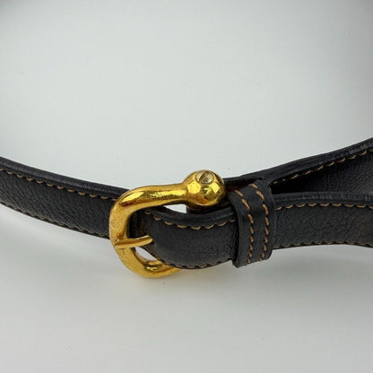 Loewe Shoulder Bag Black Leather Vintage — view 16