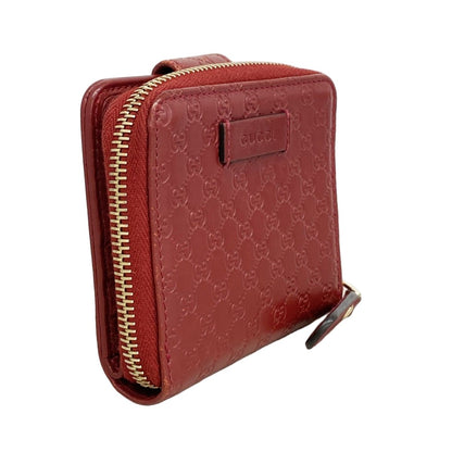 Gucci Wallet Micro Guccissima Leather Bordeaux Gold — view 2