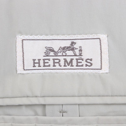  Hermes 22AW Silver Hardware Lightweight Single Chester Mod Coat With Padding