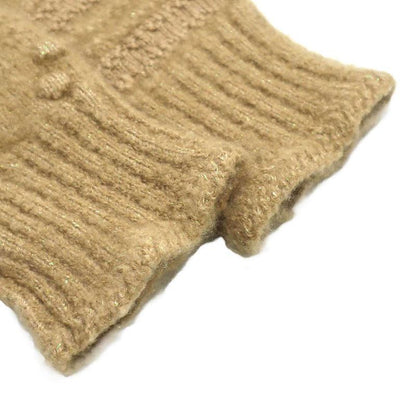 Chanel Shawl Collar Cashmere Gown Cardigan P74524k10901 Camel 36