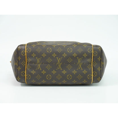 Louis Vuitton LV Totally MM Monogram Tote Shoulder Bag Brown — view 3