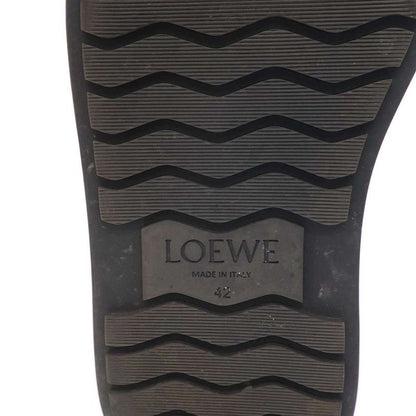 Loewe Side Gore Leather Boots Camel Brown 42