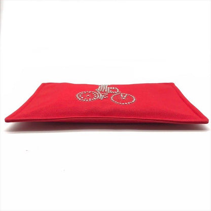 Hermes Velocipedist Bicycle Flat Pouch Red