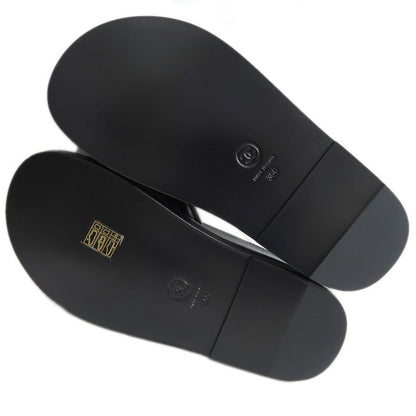 Chanel Multicolor Logo Sandals Black Size 36 C Apparel — view 8