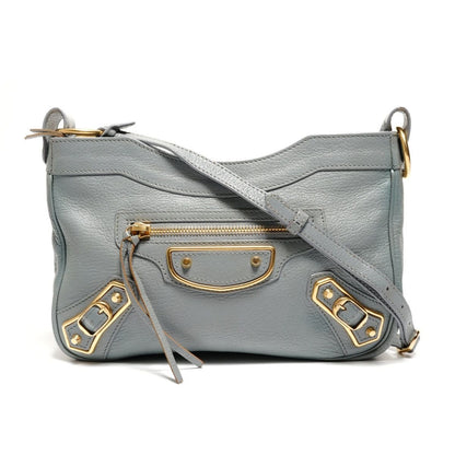 Balenciaga Shoulder Bag Giant Hip Blue Gray