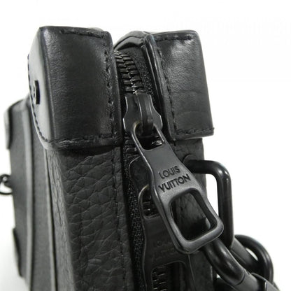 Louis Vuitton Taurillon Monogram Soft Trunk Wallet Shoulder Bag — view 4