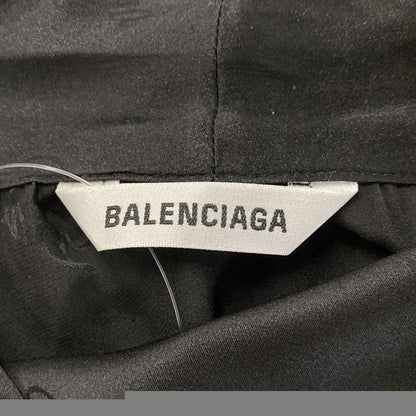 Balenciaga Long Sleeve Shirt Blouse Size 34 S Women - 647677tjn08 Black