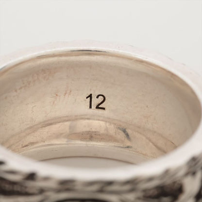 Gucci Taiga - Head Arabesque Garden Silver Ring 12 (actual Size 11.25) Made In