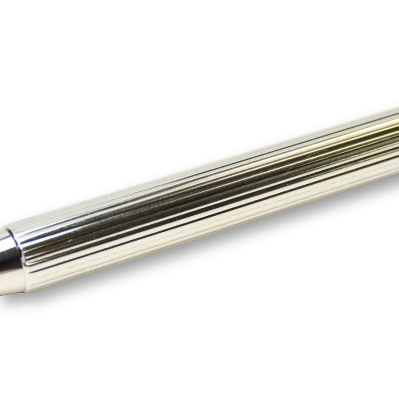 Cartier Ballpoint Pen St150091 Mast Deux Metal Silver Writing Utensils Stationer