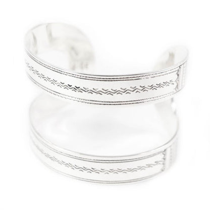 Hermes Toareg Touareg Bracelet Bangle Accessory Sv925 Silver Total Weight 75g