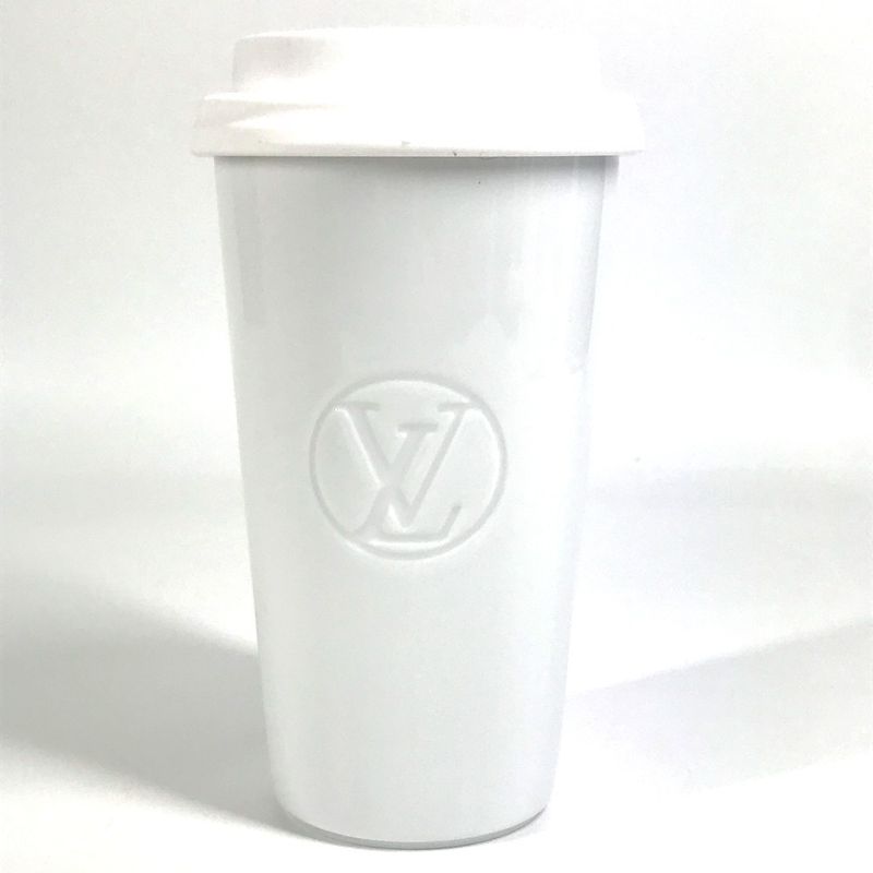 Louis Vuitton Tumbler Monogram Cup Louis With Sleeve Gi0909 Pottery Green