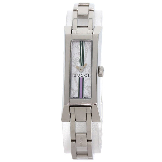 Gucci 110 Square Face Watch SS