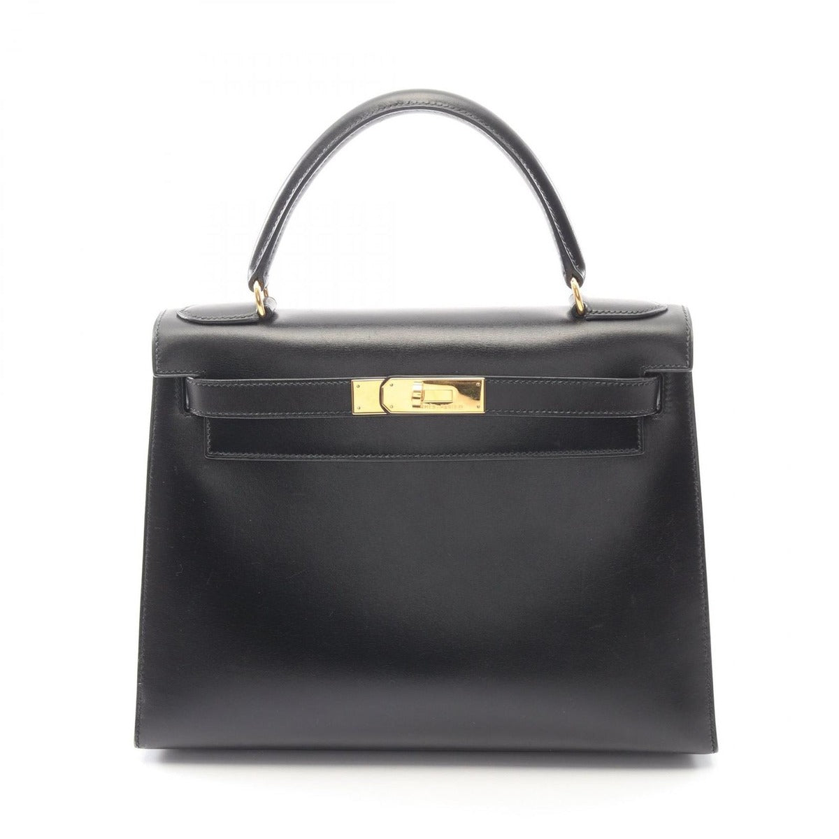 Hermes Handbag Kelly 28 Black