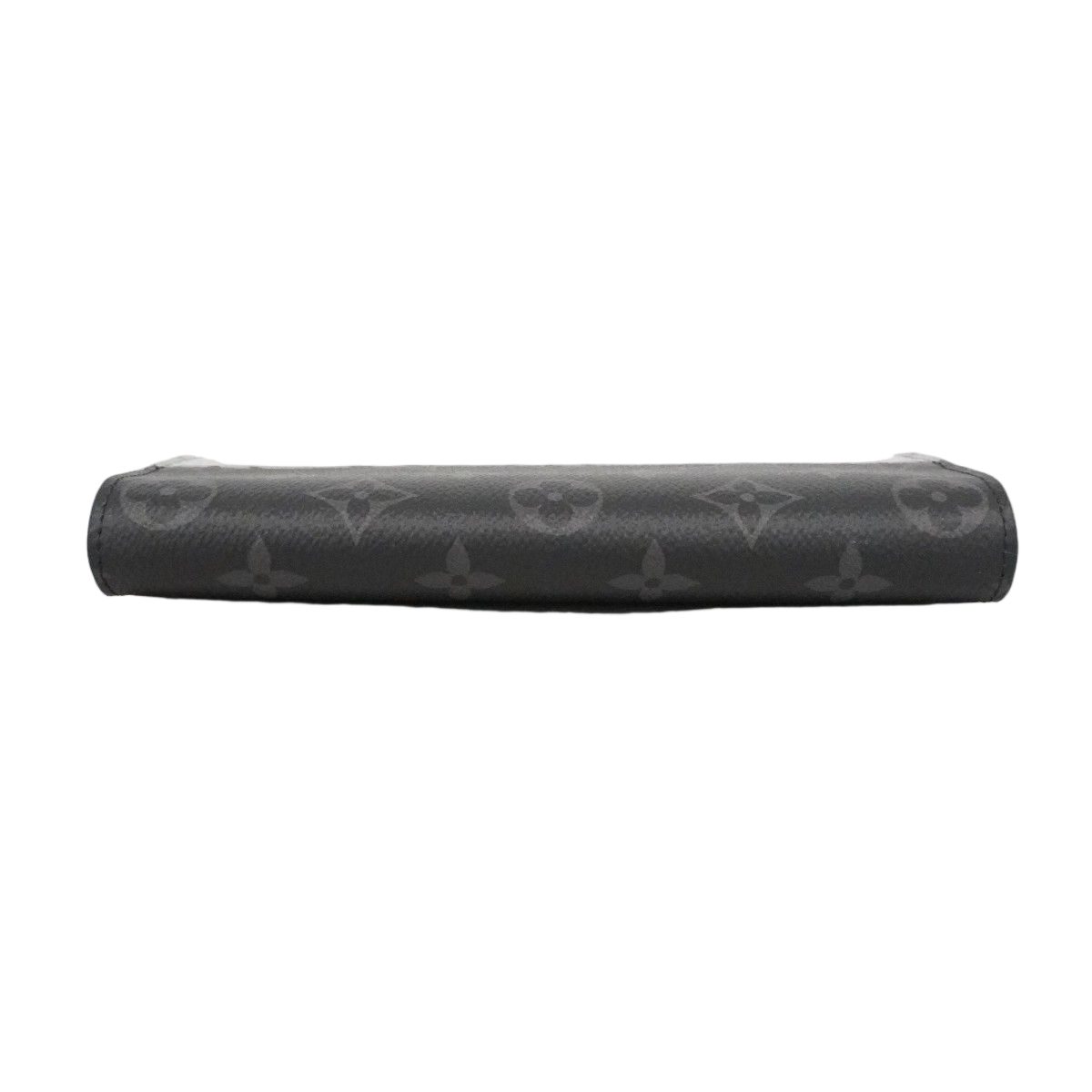 Louis Vuitton Wallet Monogram Eclipse Split Portefeuille Brazza Black Silver — view 2