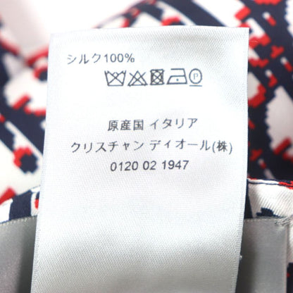  DIOR Homme 20SS 013c121a4751 Silk Obscure Pixel Bermuda Shorts White Navy Red