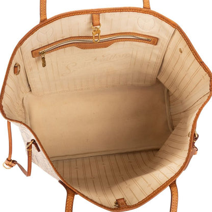 Louis Vuitton Neverfull White Damier Azure AB