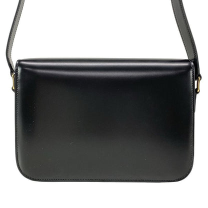Celine Triomphe Medium Shoulder Bag 187363bf438no Black