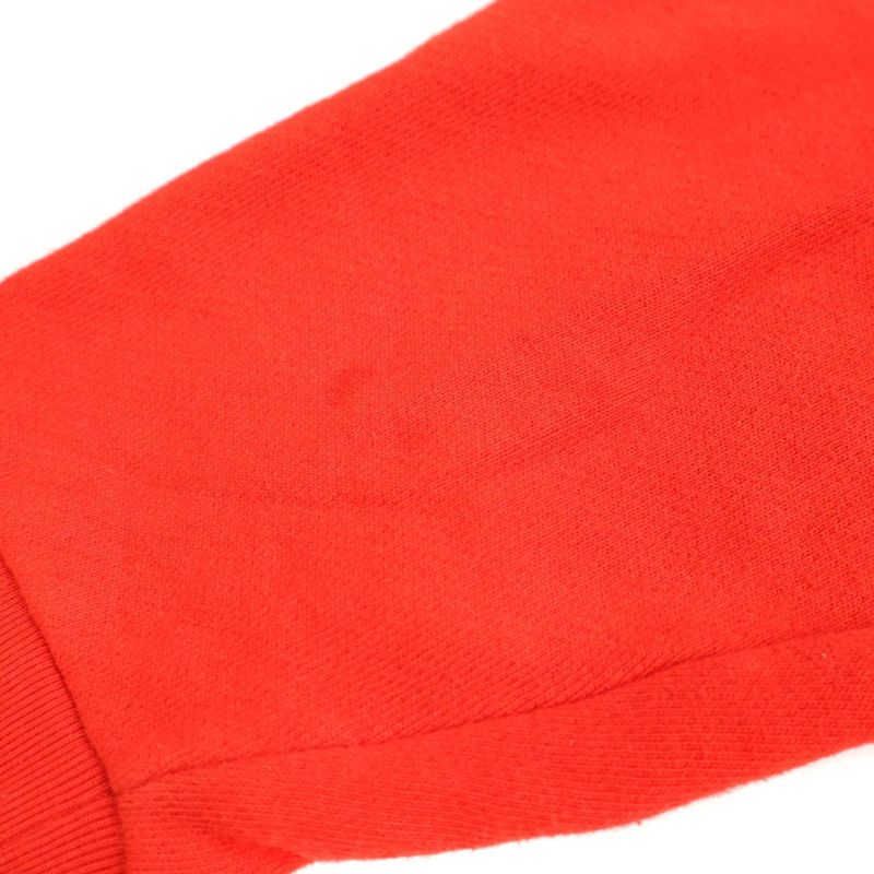 Gucci Vintage Logo Hibiscus Embroidery Oversize D Hoodie 457931 X5s77 Red L