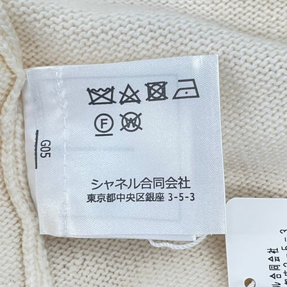 Chanel Dress 19C Coco Mark Coco Button Cashmere Knit Multicolor Storage With Bag