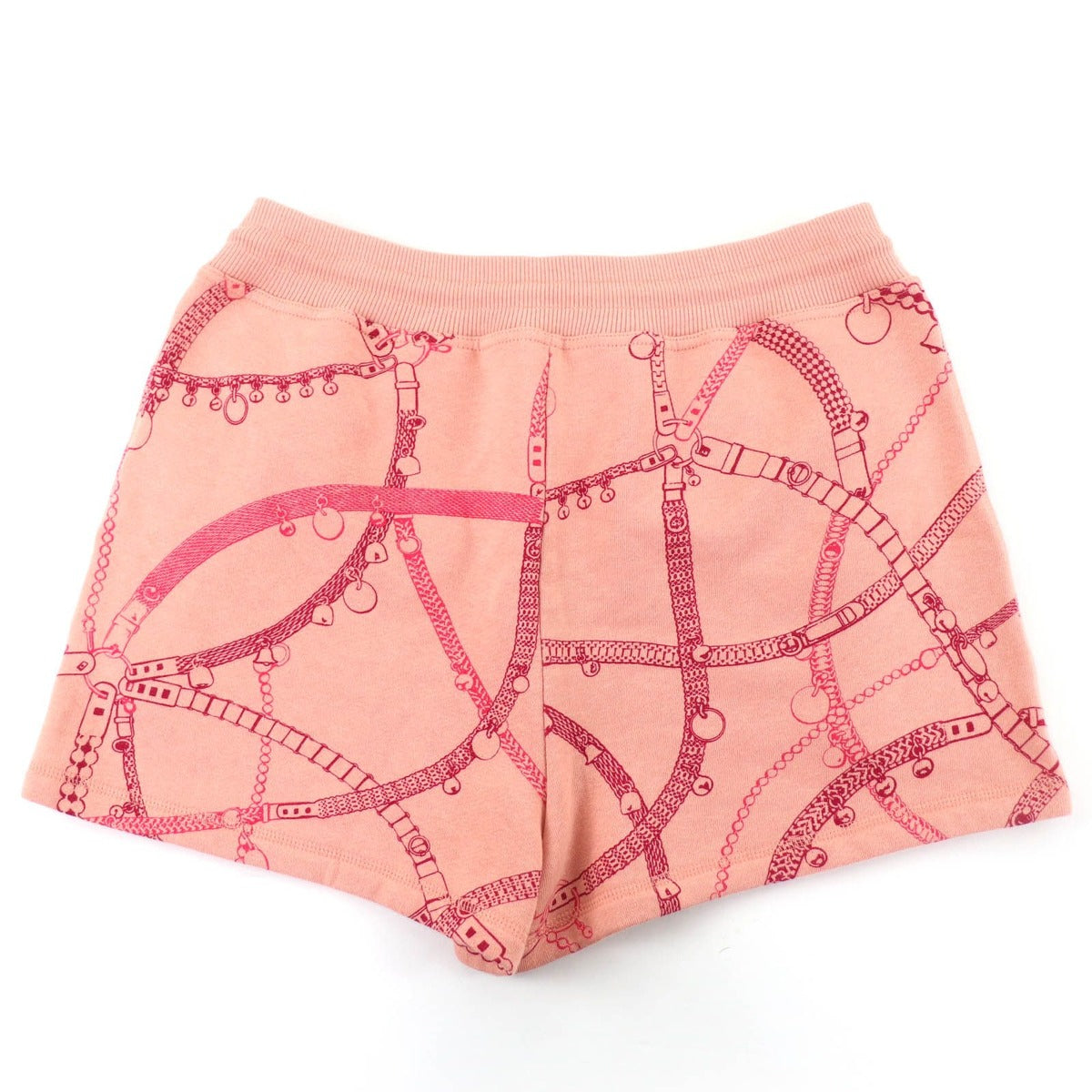 Hermes Tresor de Medor Cotton Camel Shorts Coral 36 — view 2