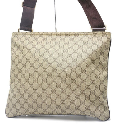 Gucci GG Supreme 201446 Shoulder Bag Beige