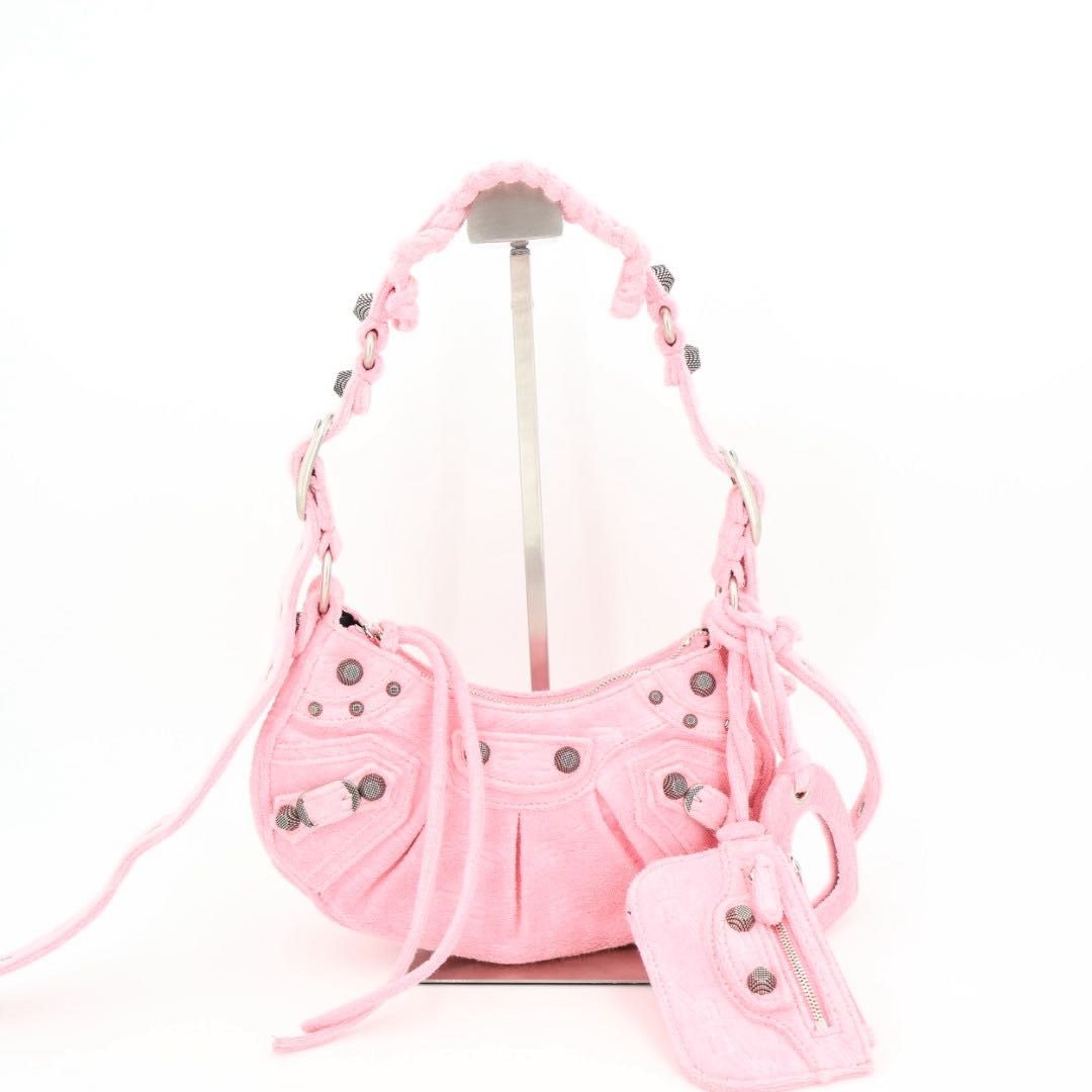 Balenciaga Shoulder Bag Pink — view 7