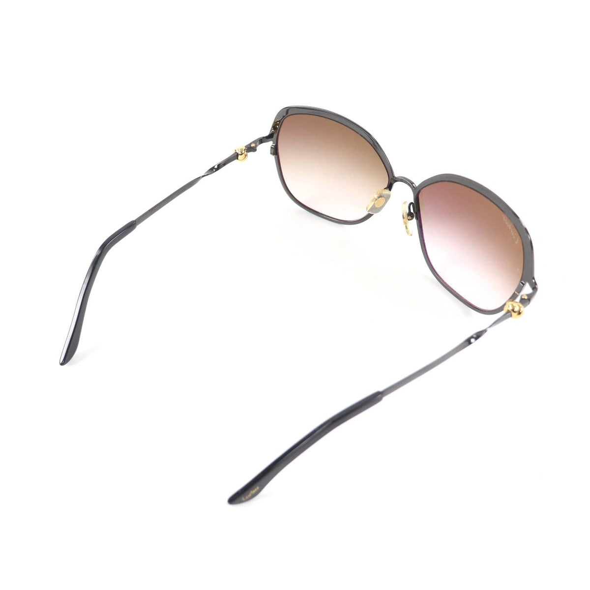 Cartier Trinity Twist Sunglasses Eyewear Black Gold 140 — view 3