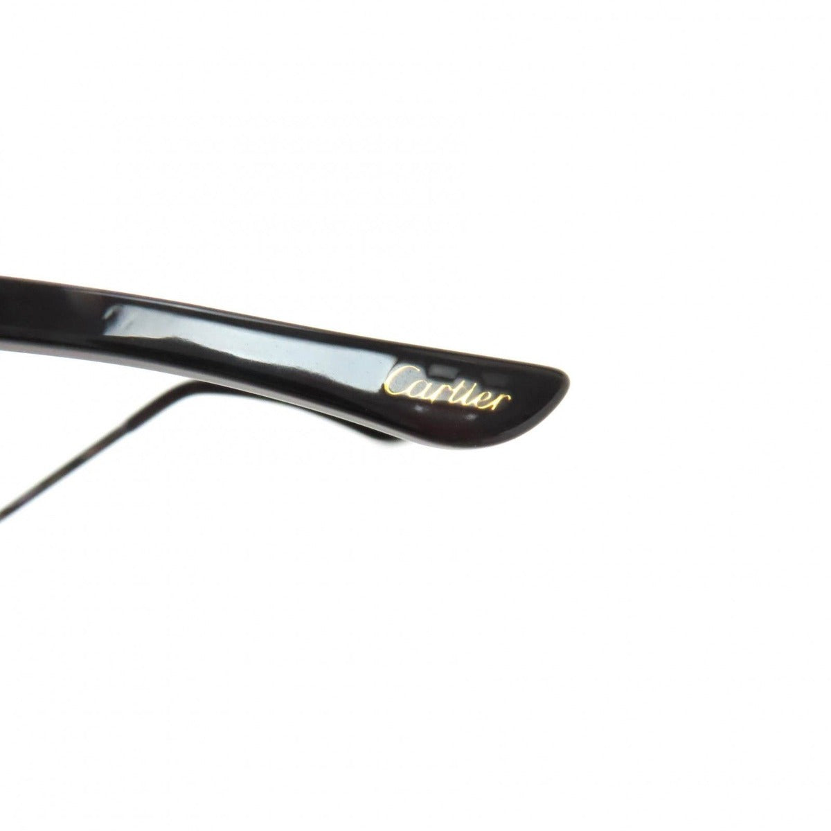 Cartier Trinity Twist Sunglasses Eyewear Black Gold 140 — view 8
