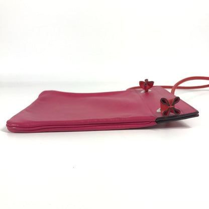 Hermes Shoulder Bag Sac Aline Mini Leather Pink