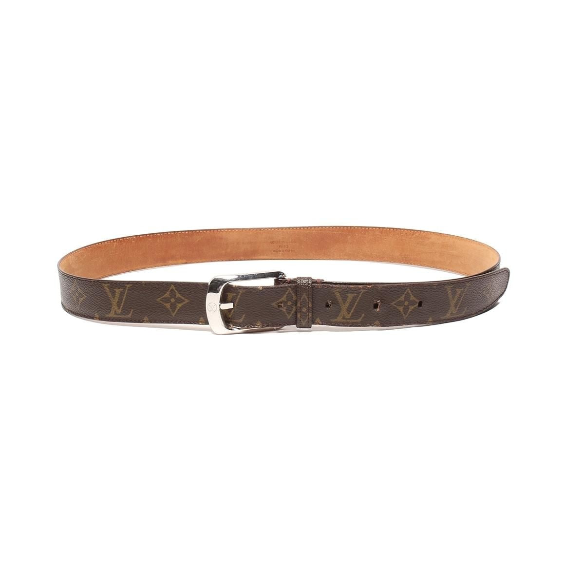 Louis Vuitton Belt Ceinture Ellipse Monogram Brown And Others