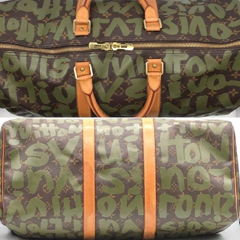 Louis Vuitton Monogram Graffiti Keepall 50 Boston Bag Price Negotiation Welcome