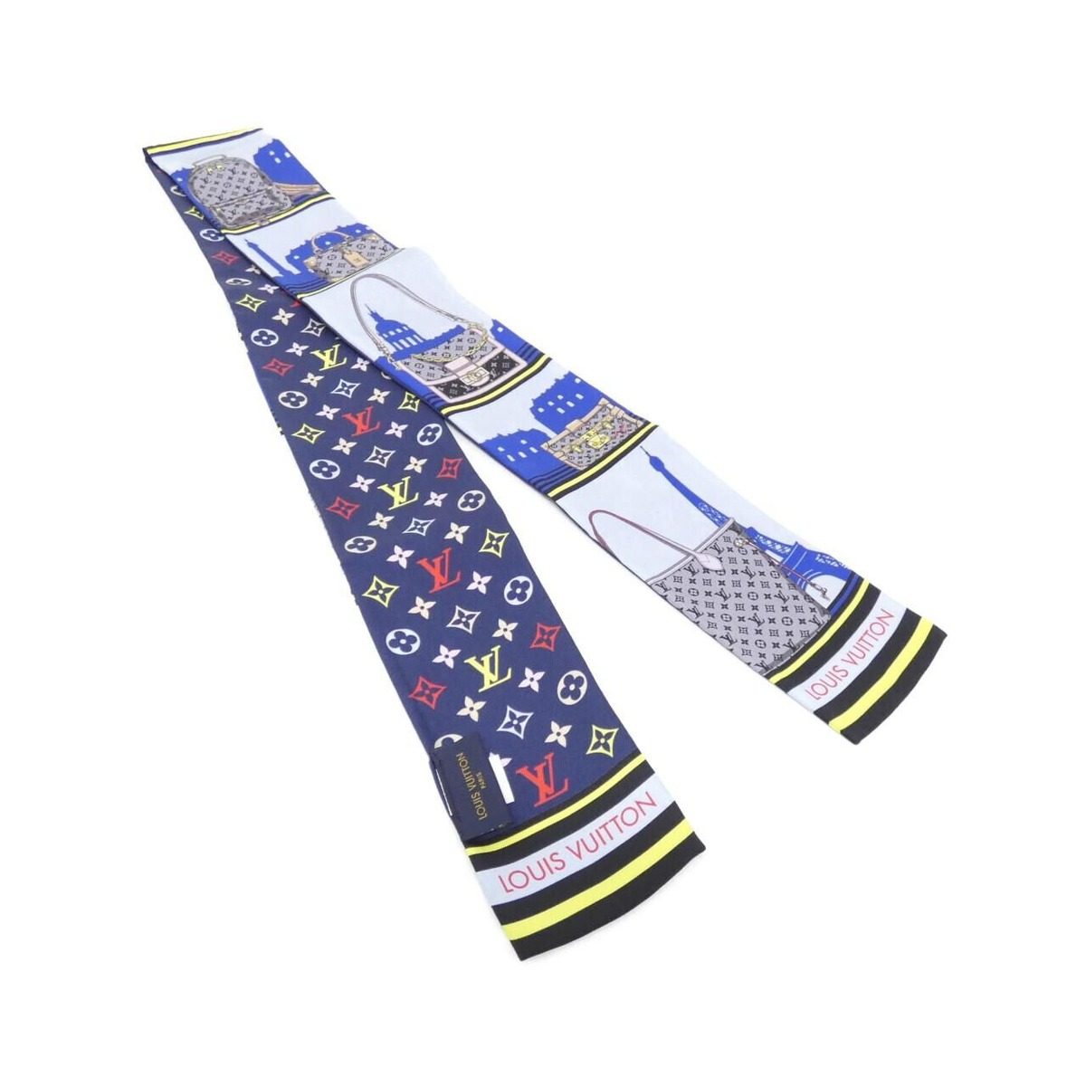 Louis Vuitton Bandeau Sky Line Scarf